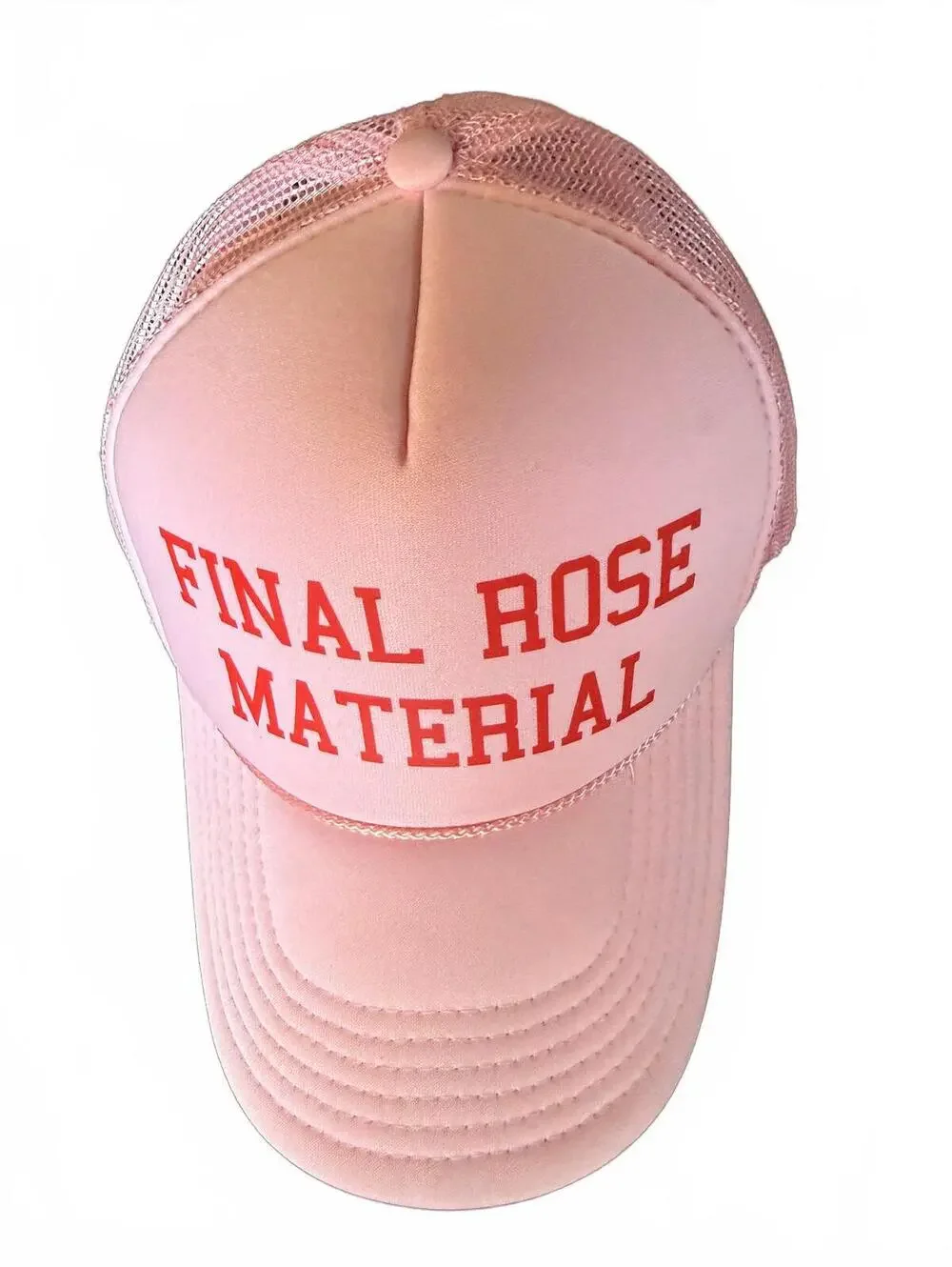 Pink Mesh Trucker Hat with 